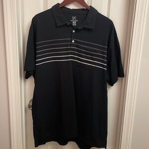 Men’s Striped George Polo- 2XL
